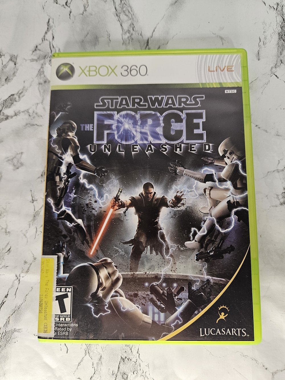 Star Wars Force Unleashed ( Microsoft Xbox 360 )